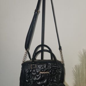 Juicy Couture Black Quilted Women's Bag